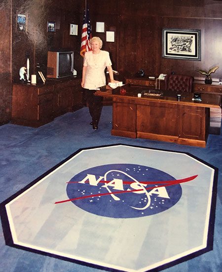 custom NASA rug